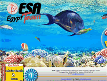 Tablet Screenshot of esa-egypt.com